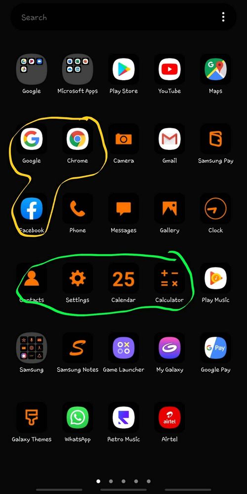 Change the theme and icons on your Galaxy phone or tablet