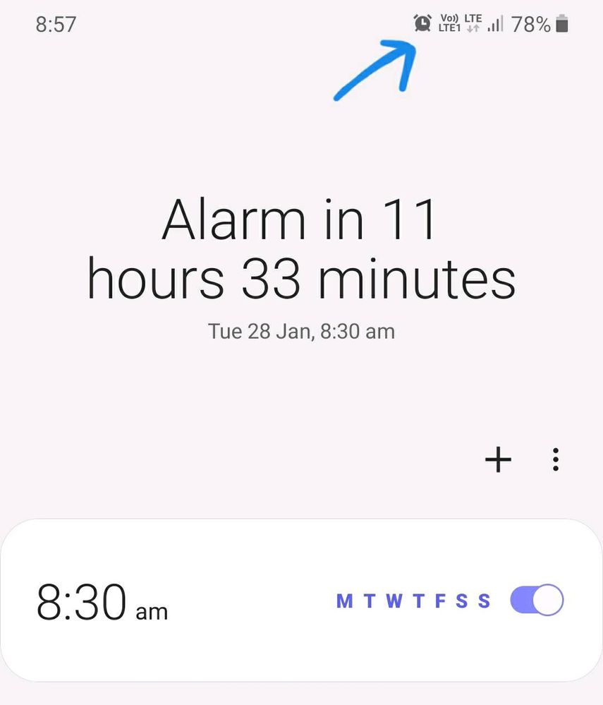 How to disable Alarm icon in status bar? - Samsung Members