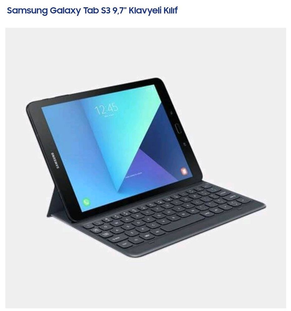 Solved: Galaxy Tab S3 Klavyeli Kılıf - Samsung Members