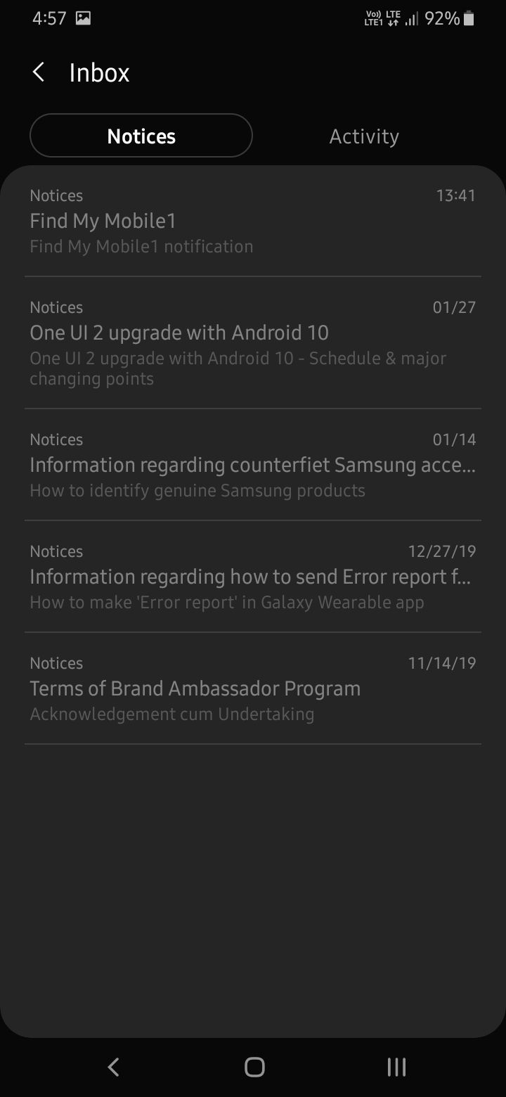 Samsung Members App Dark Mode Samsung Members