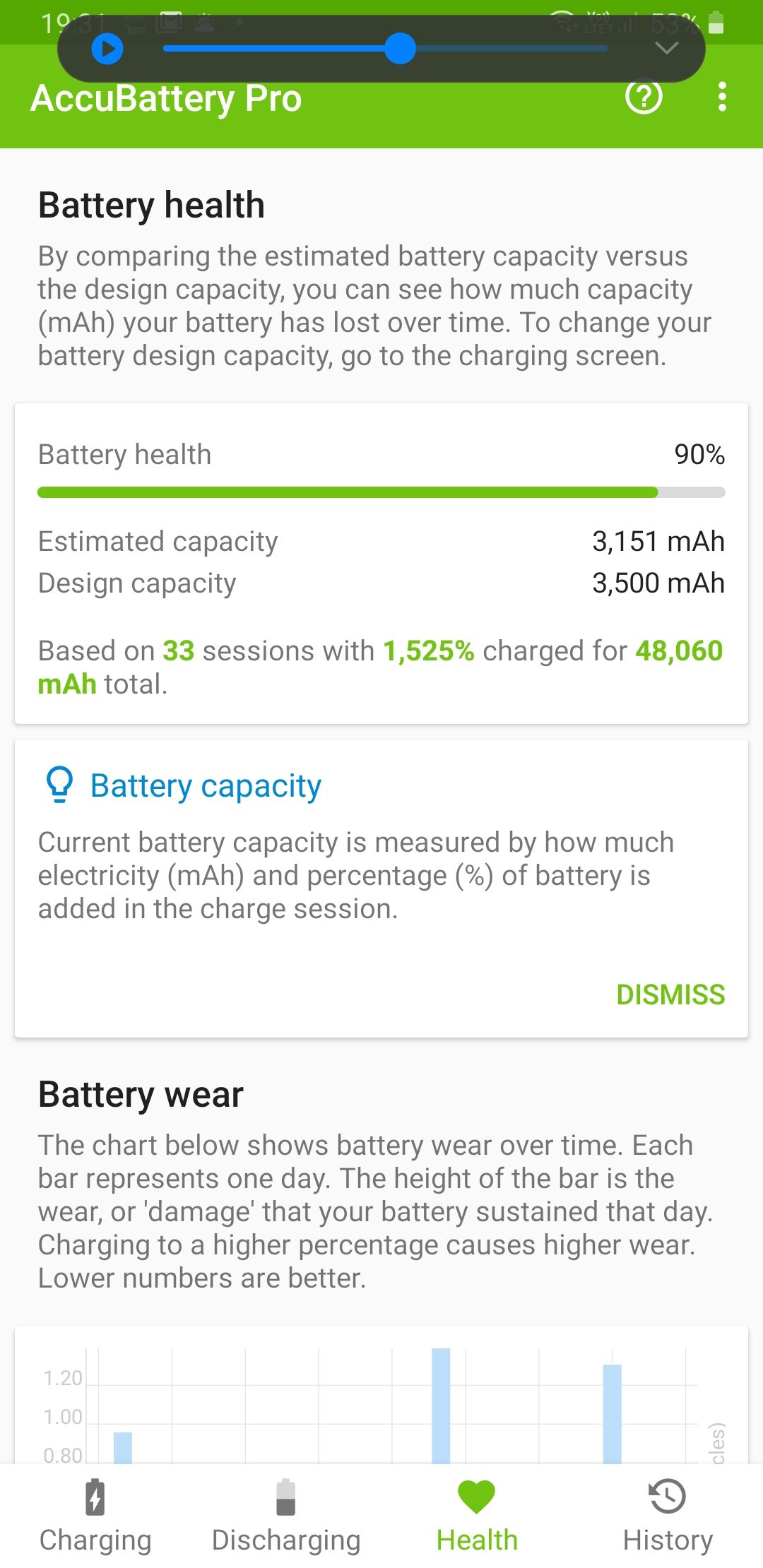 battery capacity issue - Samsung Members