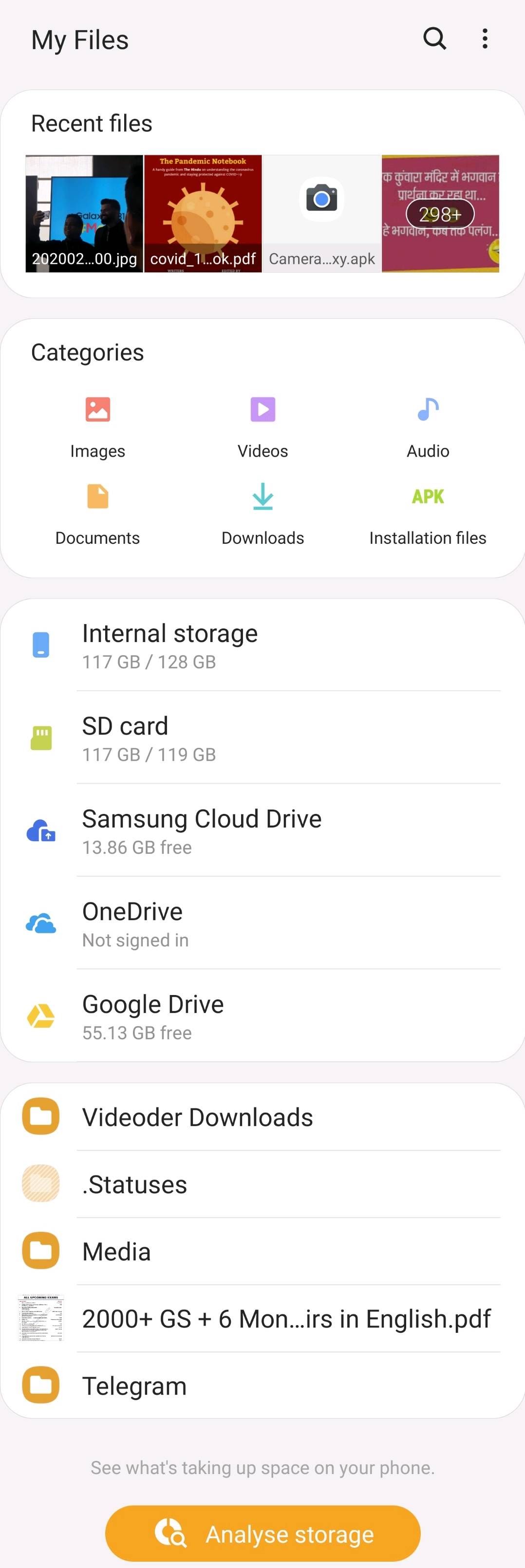 Samsung File Manager App - My Files - Samsung Members