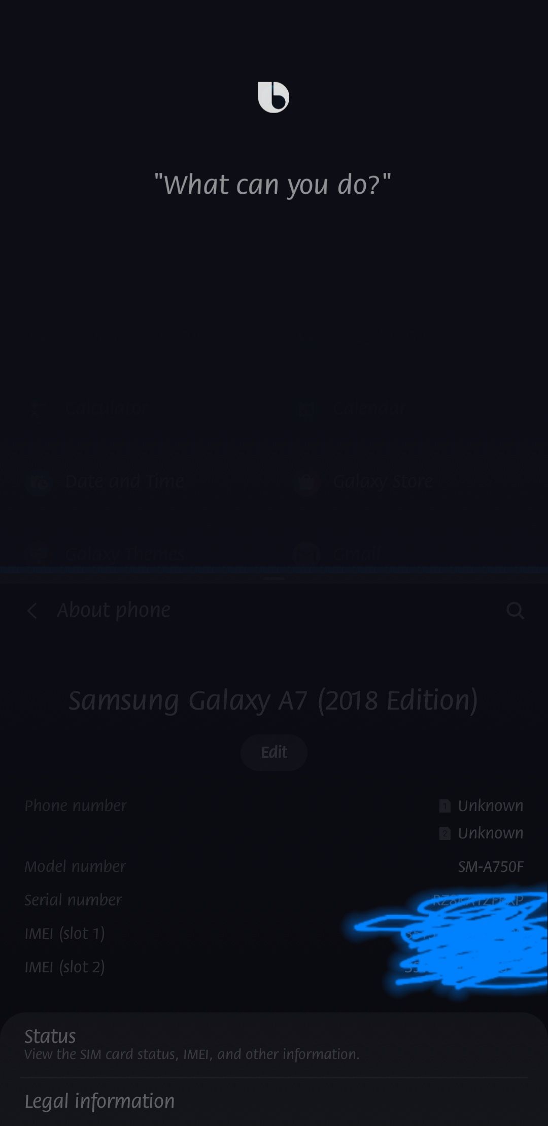 Bixby voice on Galaxy A7 2018 - Samsung Members