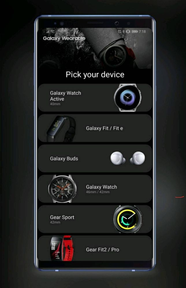 Samsung galaxy wearable clearance app