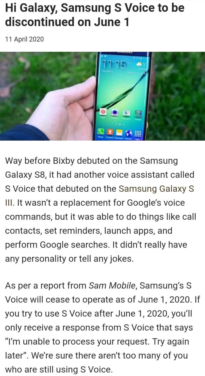 Samsung Sam Wasn't Created by Samsung
