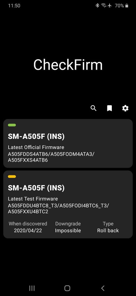 Solved: SAMSUNG A50 ANDROID 10 - Samsung Members