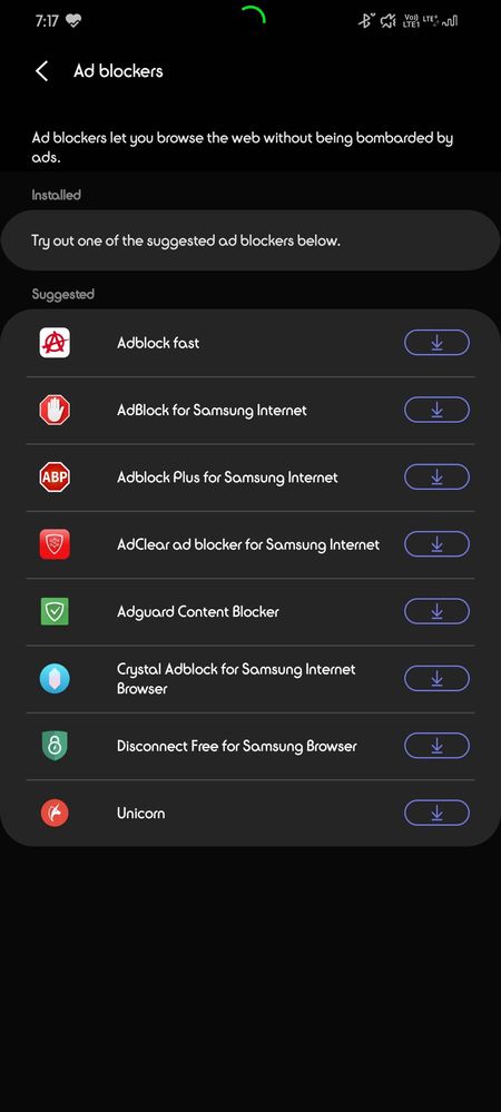 Ad Blocker For Samsung Internet - Samsung Members