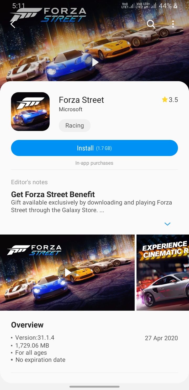 Forza Street 🔥 Released - Samsung Members