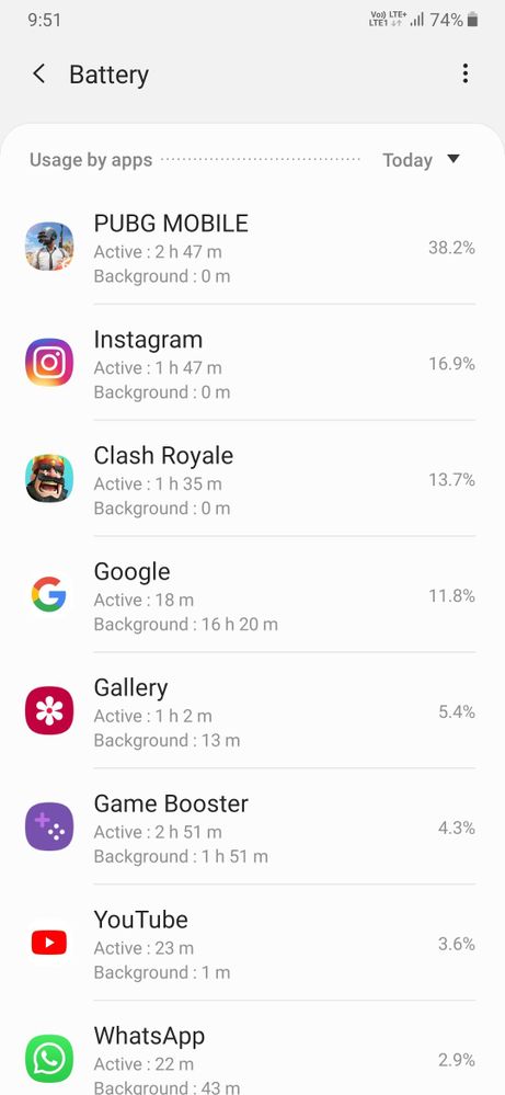 Google app background running - A50 - Samsung Members