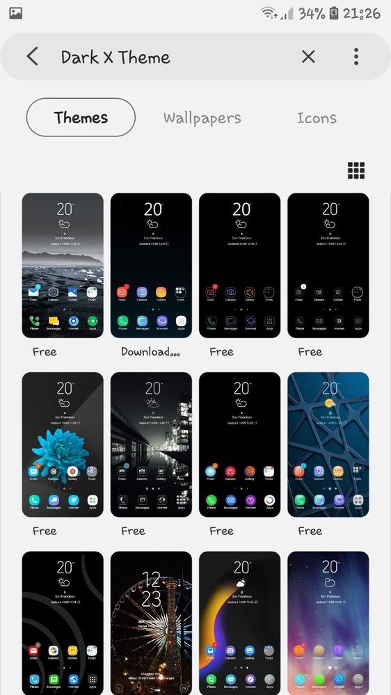 Dark theme ] In any Samsung Device - Samsung Members