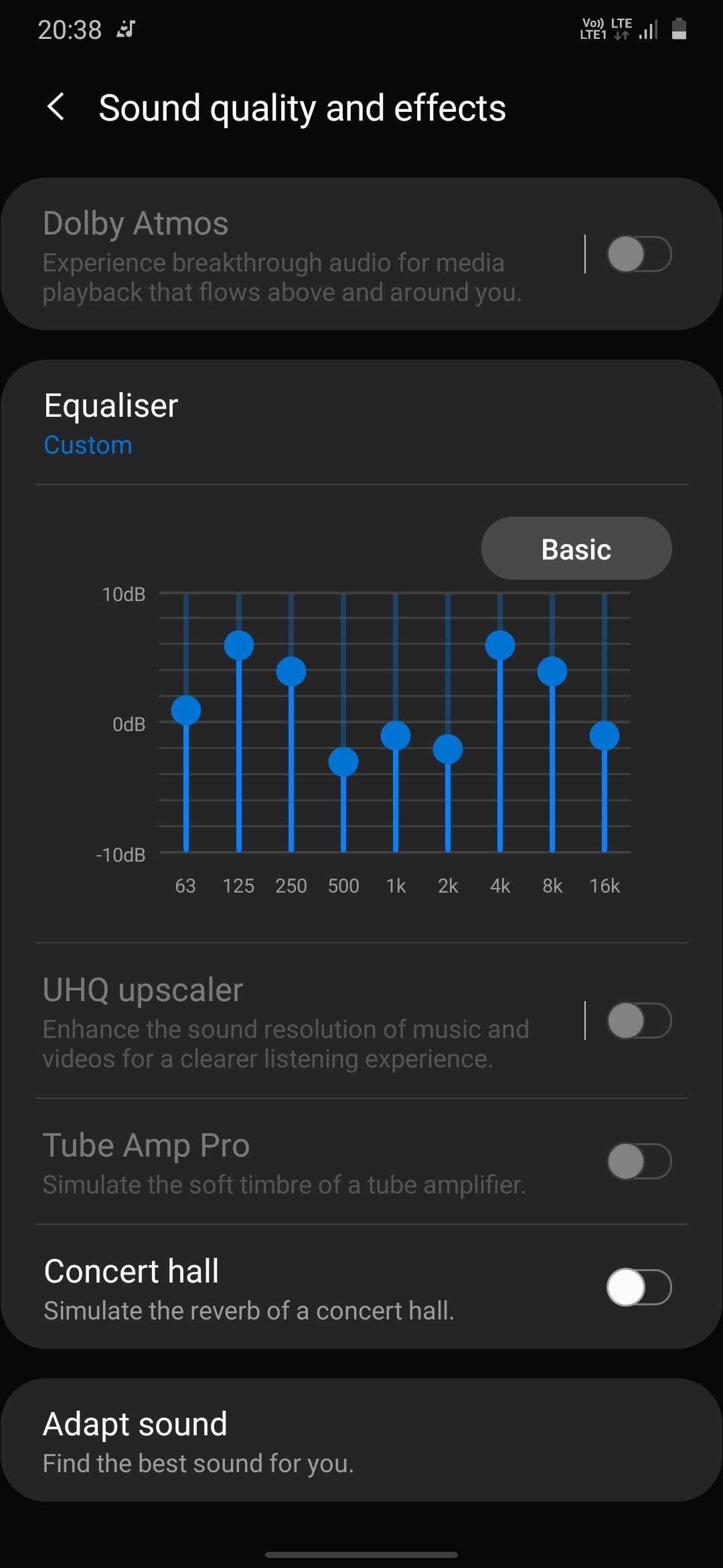 improve low sound and sound quality by adjusting e... Samsung Members