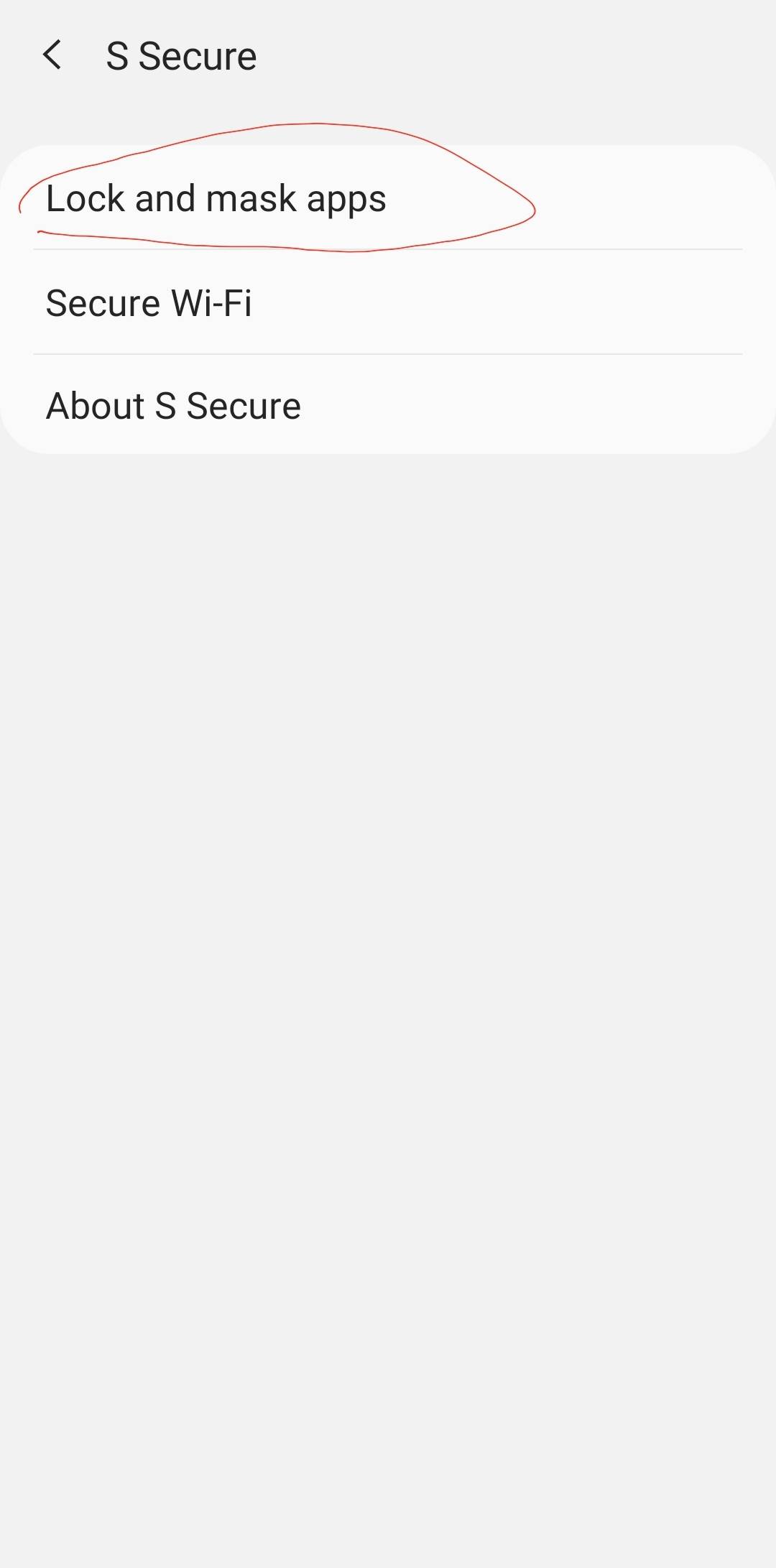app lock on samsung m31