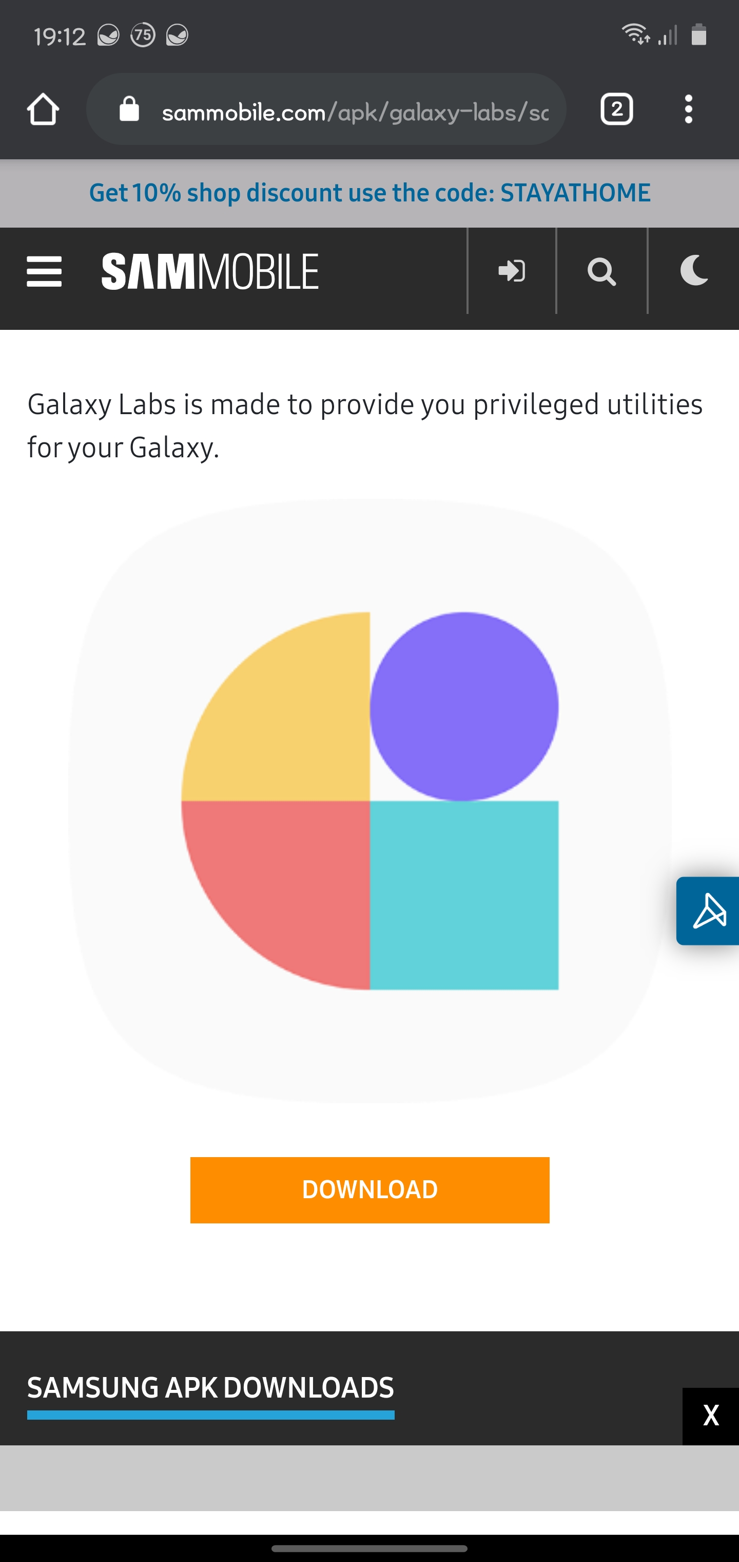galaxy labs app booster