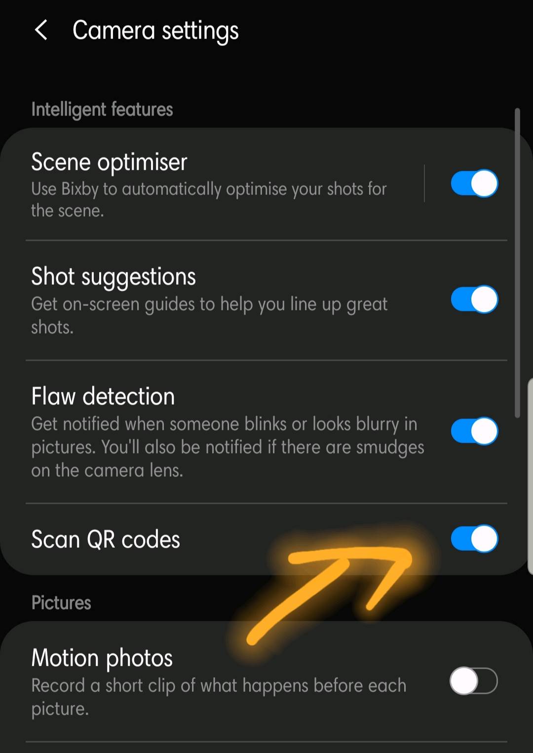 how to use QR scanner in a50 - Samsung Members
