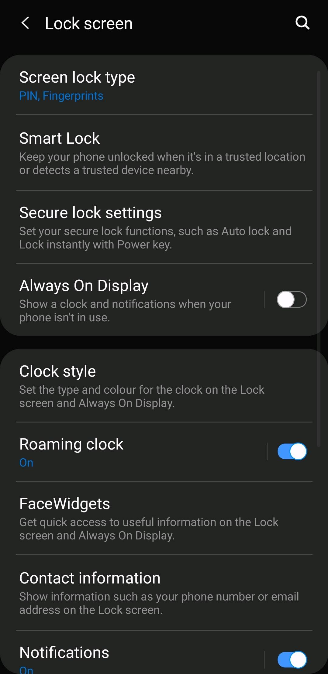 Dynamic lock screen in Galaxy A50 - Samsung Members Dynamic lock screen in Galaxy A50 - Samsung Members