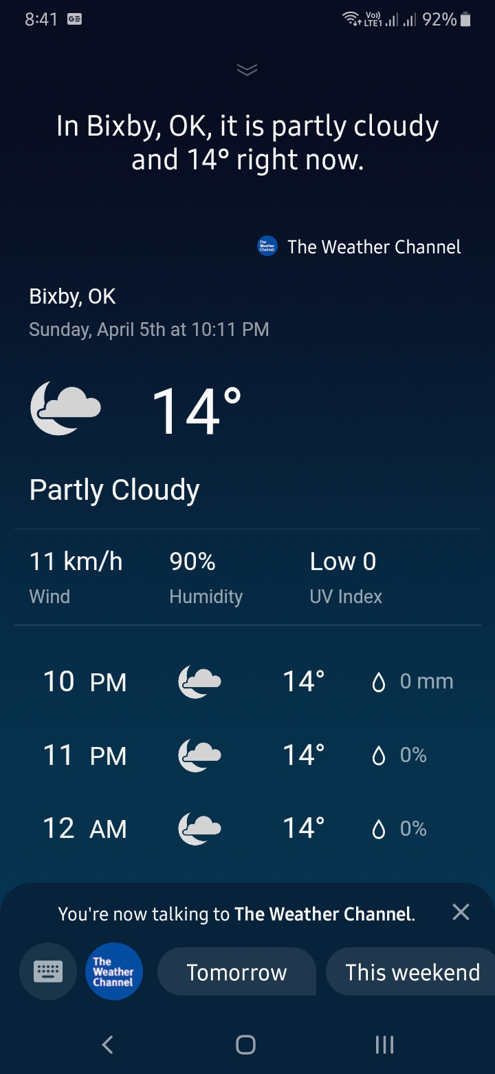 bixby a7 2018