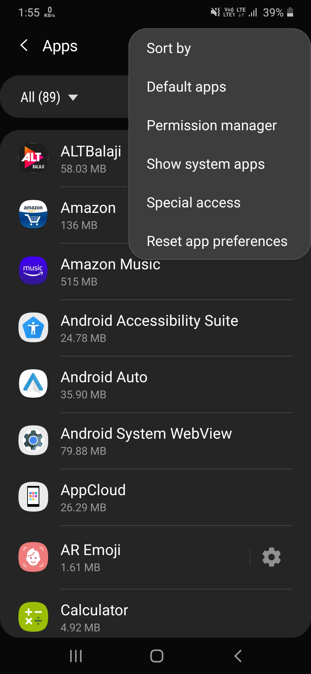 samsung a71 camera settings