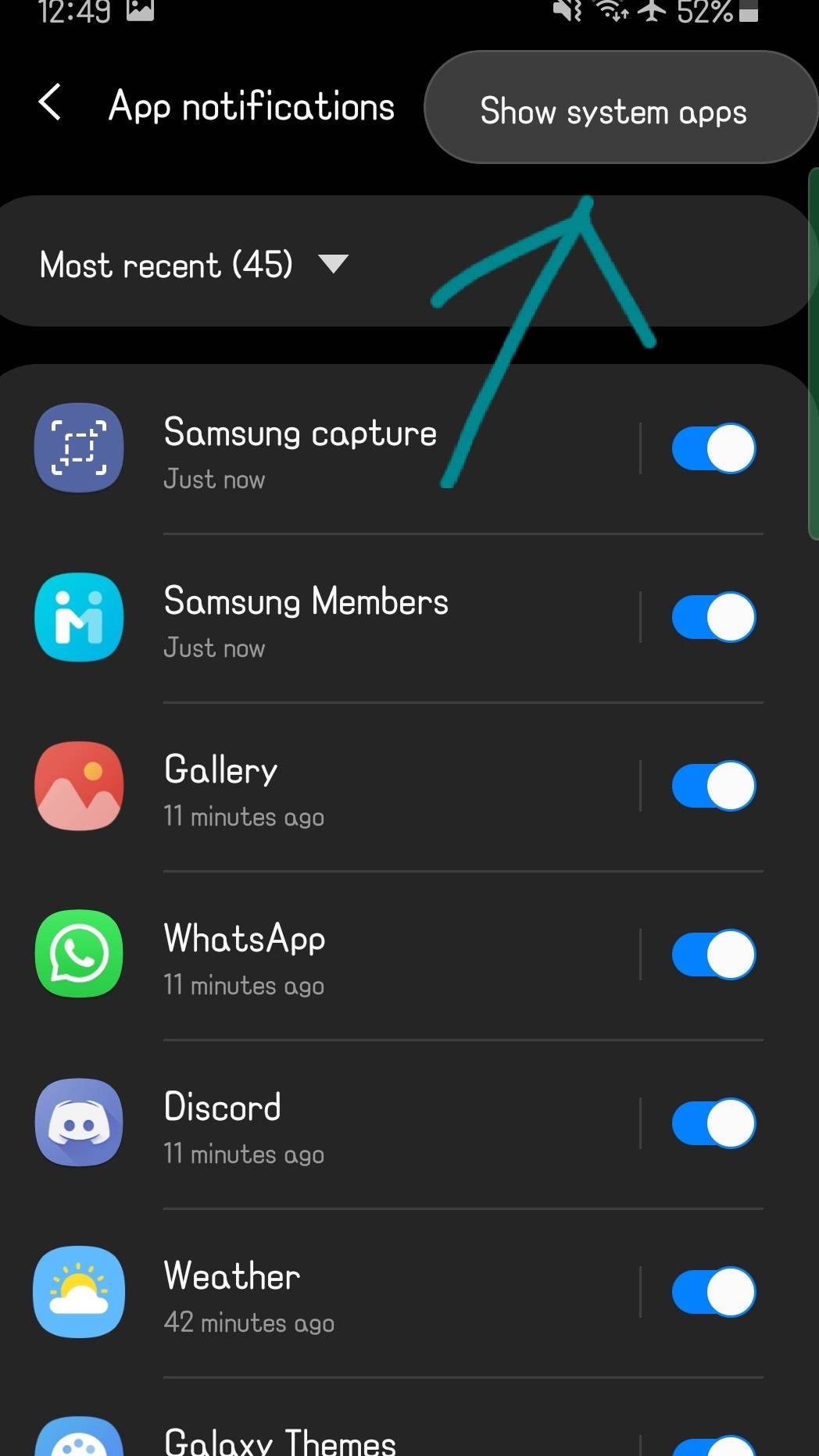 samsung a71 keyboard vibration