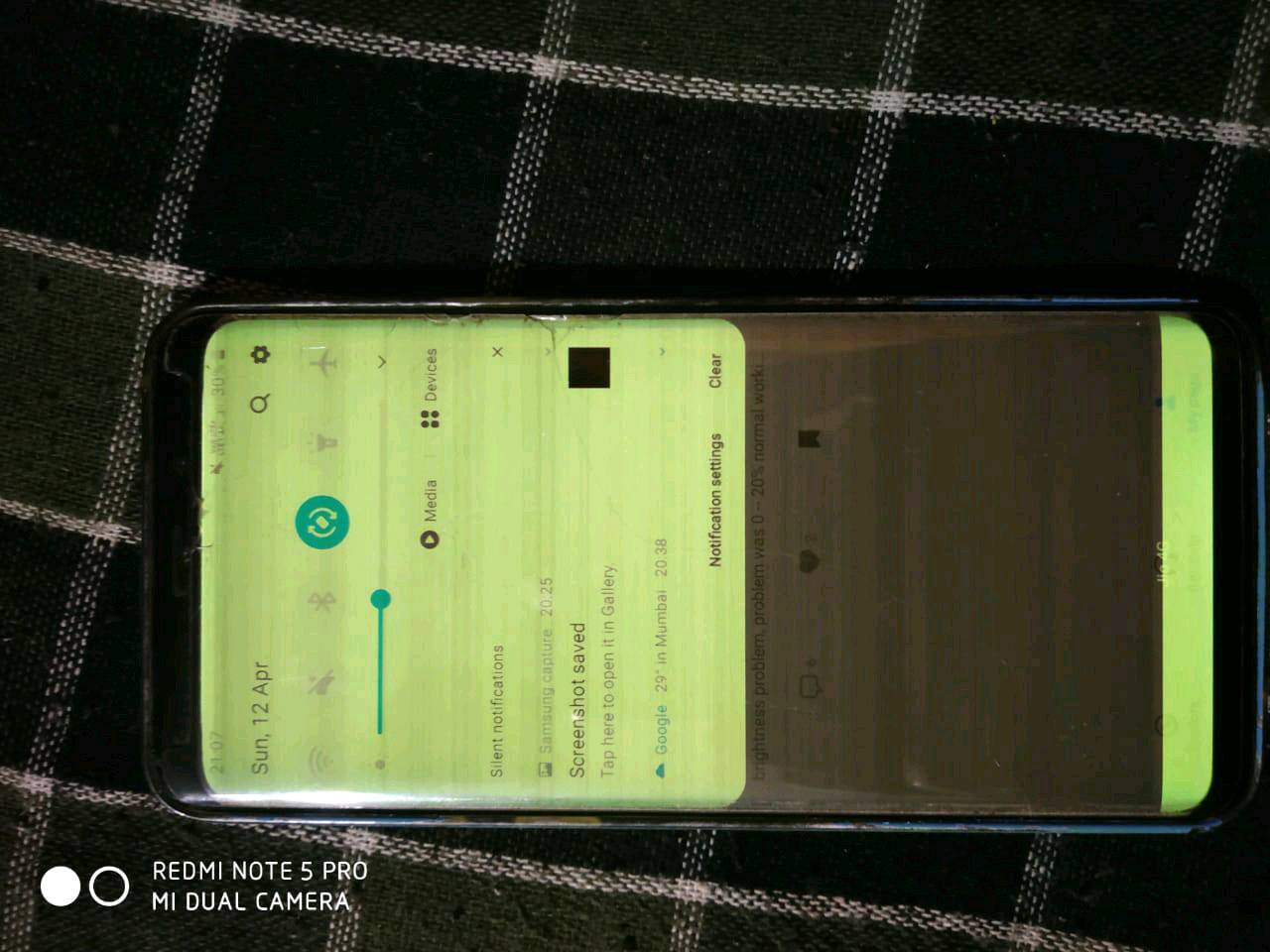 s9 plus or note 9 screen flickering problem after ... - Samsung Members