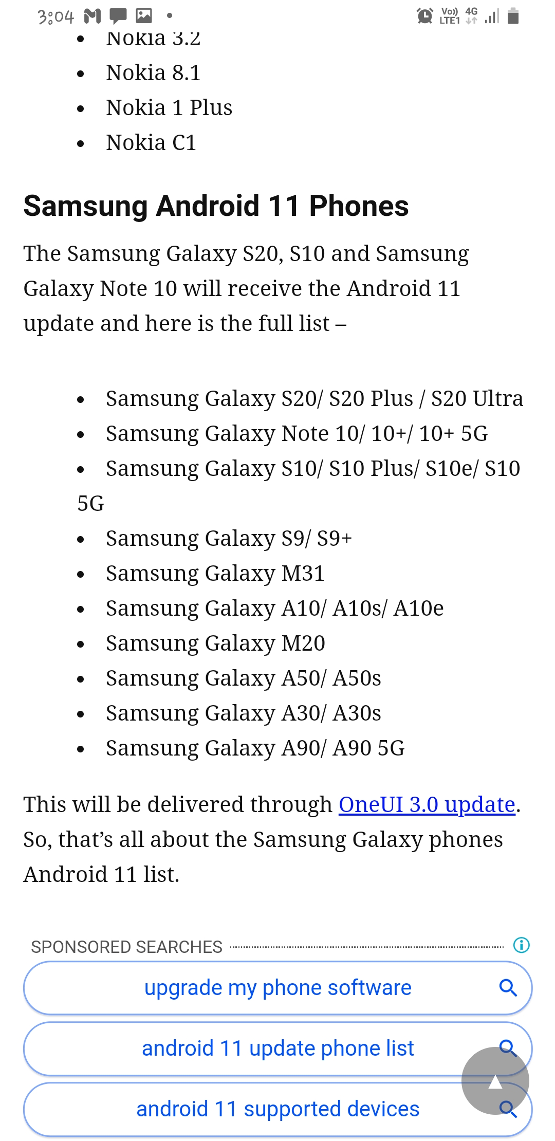 Android 11 included s9 may samsung change there po... - Samsung Members